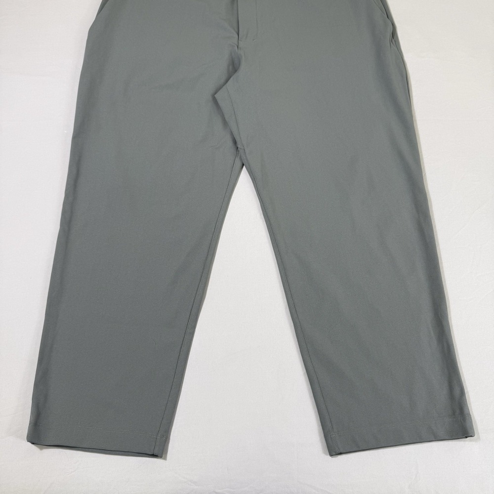 Lululemon Commission‎ Pants Mens 40x28 5 Pocket Chino Olive Performance Stretch - Picture 3 of 16